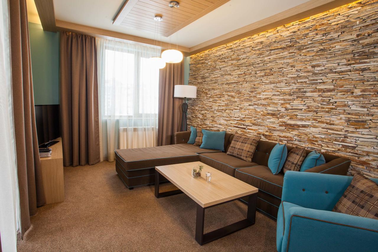Amira Boutique Hotel 班斯科 外观 照片 A living room in a hotel