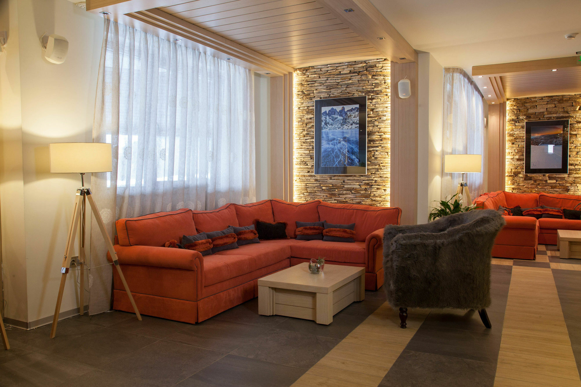 Amira Boutique Hotel 班斯科 外观 照片 The lobby of the hotel